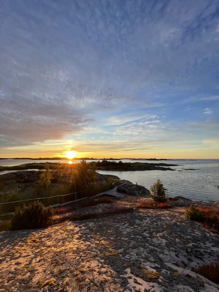 Svensk sommar i skärgården